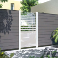 Anti UV Privacy Security 1.8 Meter WPC Fence for Villa Garden Yard Use Wood Plastic Composite DIY 6FT*6FT Outside Fence Trellis